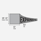 PLATINUM Exp Foam Ws 20' Black 03110 125377