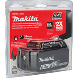 Makita 18 Volt LXT Lithium-Ion 6.0 Ah Tool Battery BL1860B 325773