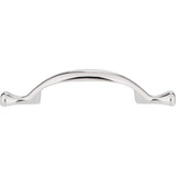 Elements Merryville 5-1/8 In. Overall Length Polished Chrome Cabinet Pull