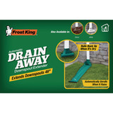 Frost King Automatic 46 In. Brown Downspout Extender