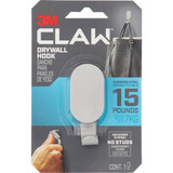 3M Claw 15 Lb. Silver Drywall Hook 3DH15SLV-1ES 231974