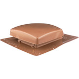 NorWesco 50 Sq. In. UV Resistant Polyethylene Roof Vent, Light Brown 559450