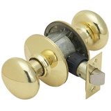 Schlage Plymouth Bright Brass Hall & Closet Door Knob