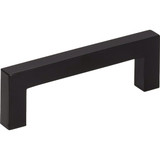 KasaWare 3-3/8 In. Overall Length Matte Black Square Bar Pull (8-Pack) K7063MB-8