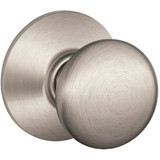 Schlage Plymouth Satin Nickel Knob Hall and Closet Door Knob F10PLY619