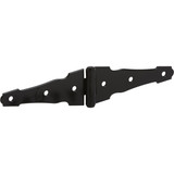 National 4 In. Black Ornamental Strap Hinge  N109-036