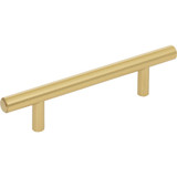 Elements Naples 3.75 Center-to-Center Brushed Gold Cabinet Bar Pull 156BG