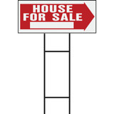 Hy-Ko Corrugated Plastic Sign, House For Sale RS-801