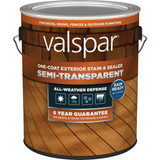 Valspar Semi Transparent Deck Stain, Cedar Natural Tone, 1 Gal. VL1028083-16