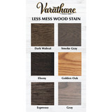 Varathane Less Mess Gray Water-Based Interior Wood Stain, 4 Oz.