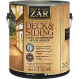 ZAR 1 Gal. Deck & Siding Clear Waterproof Wood Sealer 78813