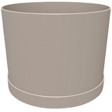 Bloem Mathers Collection 8 In. Pebble Stone Plastic Planter MAT0883