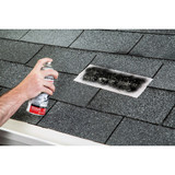 Rust-Oleum 13 Oz. Roofing Triple Thick Roof Patch & Sealer Black Spray