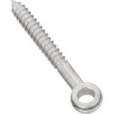 National 1/2 In. x 4 In. Zinc Screw Eye N131-193