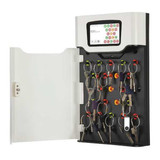 Medeco Key Cabinet,21 Keys,Digital,Steel,Wall T21