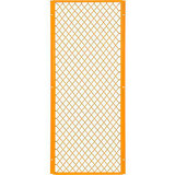 Global Industrial Machinery Wire Fence Partition Panel 2'W Yellow