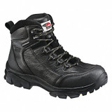 Avenger Safety Footwear 6-Inch Work Boot,W,9,Black,PR A7245 SZ: 9W