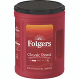 Folgers® Classic Roast Ground Coffee, 40.3 oz Canister, 6/Carton 2550030419