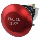 Eaton Non-Illuminated Push Button,Red 10250T29