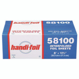 Alum Foil Sh 8X10.75  Silv 500 HFA 58100