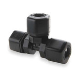 Parker Union Tee,Polypropylene,Comp,5/16In P5TU5
