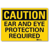 Lyle Caution Sign,7inx10in,Reflctv Sheeting U4-1225-RD_10X7