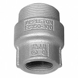 Appleton Electric Sealing Fitting,Iron,Trd Sz 1/2; 1in ES10050