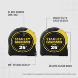 Stanley FATMAX 25 Ft. Tape Measure (2-Pack)