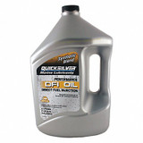 Quicksilver Engine Oil,2-Cycle,Conventional,1.1gal 858037