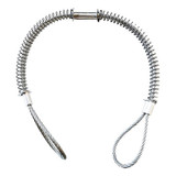 Sim Supply Safety Cable, Hose to Hose, Steel, 3/16" 802G66