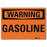 Lyle Warning Sign,5 in x 7 in,Rflct Sheeting U6-1096-RD_7X5