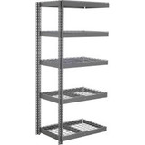 Global Industrial 5 Shelf Extra Heavy Duty Boltless Shelving Add On 36""W x 24""