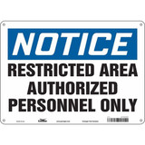 Condor Safety Sign,10 inx14 in,Aluminum 472V52