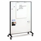 Quartet Divider Panel,72 x 48 in,Gray-White 6640MB-24