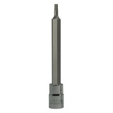 Westward Socket Bit, Steel, 1/4 in, TpSz T10 20WZ95