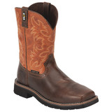 Justin Original Workboots Western Boot,D,14,Brown,PR SE4300