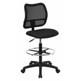 Flash Furniture Mesh Draft Chair,Black WL-A277-BK-D-GG