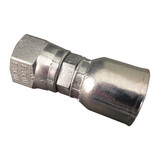 Aeroquip Crimp Fitting,1/4" I.D.,7/16",F,JIC FJ3114-0404S