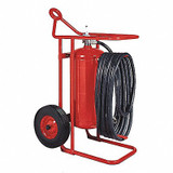 Badger Wheeled Fire Extinguisher,ABC,Red 50MB