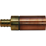 Prier 1-2 In. x 6 In. Crimp Pex Quarter-Turn Anti-Siphon Freezeless Wall Hydrant P-164X06 428202