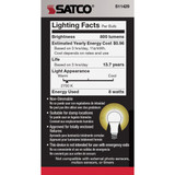 Satco Nuvo 60W Equivalent Warm White A19 Medium Dusk To Dawn LED Light Bulb S11429 547327