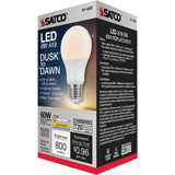 Satco Nuvo 60W Equivalent Warm White A19 Medium Dusk To Dawn LED Light Bulb S11429 547327