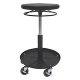 Shopsol WeldingStool,Round Pedestal,Blk,26 3/4"H 1010303