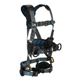Falltech Harness,Polyester,Cap. 425 lb,M 8123BQCM