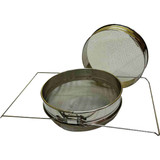 Harvest Lane Honey Stainless Steel Honey Sieve with Mesh Screen HONEYM-102 726791
