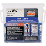 1/4 X 2-3/4 Hex Tt 75tub