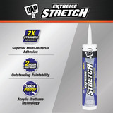 Dap Extreme Stretch 10.1 Oz. White Acrylic Urethane Premium Elastomeric Sealant 7079818715 772176