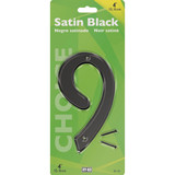 Hy-Ko 4 In. Satin Black Number 9