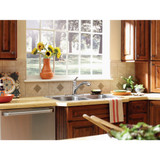 Moen Renzo 1-Handle Lever Pull-Out Kitchen Faucet, Chrome
