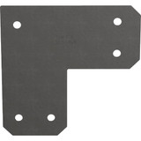 Simpson Strong-Tie Outdoor Accents Avant Collection ZMAX 6X6 Black L Strap APVL6 146100